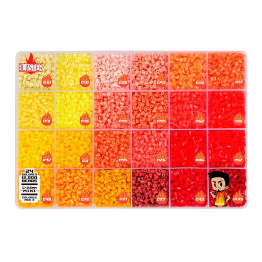 Caja Colores 12.000 Hama Beads Artkal 2.6mm - Mix 3