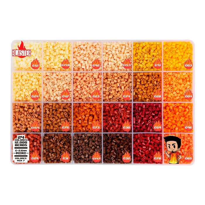 Caja Colores 12.000 Hama Beads Artkal 2.6mm - Mix 7
