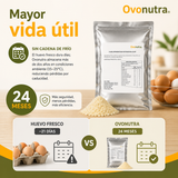 Caja x 10 Kg Albúmina Clara de Huevo en Polvo Ovonutra (40x250g.)