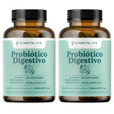 Pack 2 Probiótico Digestivo 25 Billones, 120 Cápsulas