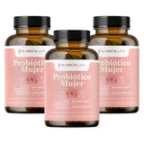 Pack 3 Probiótico Mujer 23 Billones, 180 Cápsulas