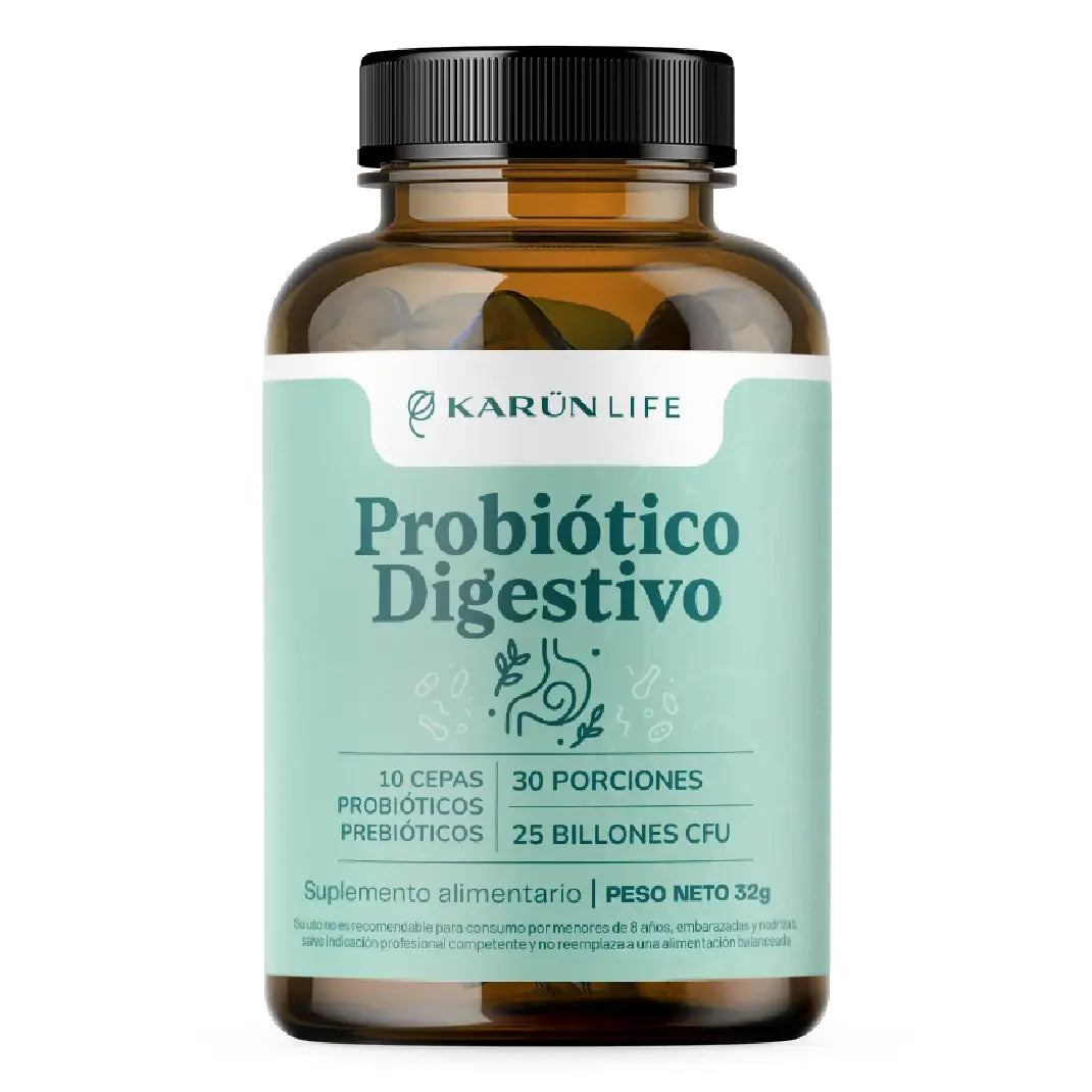Probiótico Digestivo 25 Billones, 60 Cápsulas