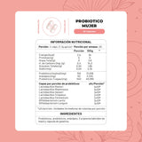 Pack 3 Probiótico Mujer 23 Billones, 180 Cápsulas