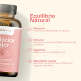 Pack 3 Probiótico Mujer 23 Billones, 180 Cápsulas