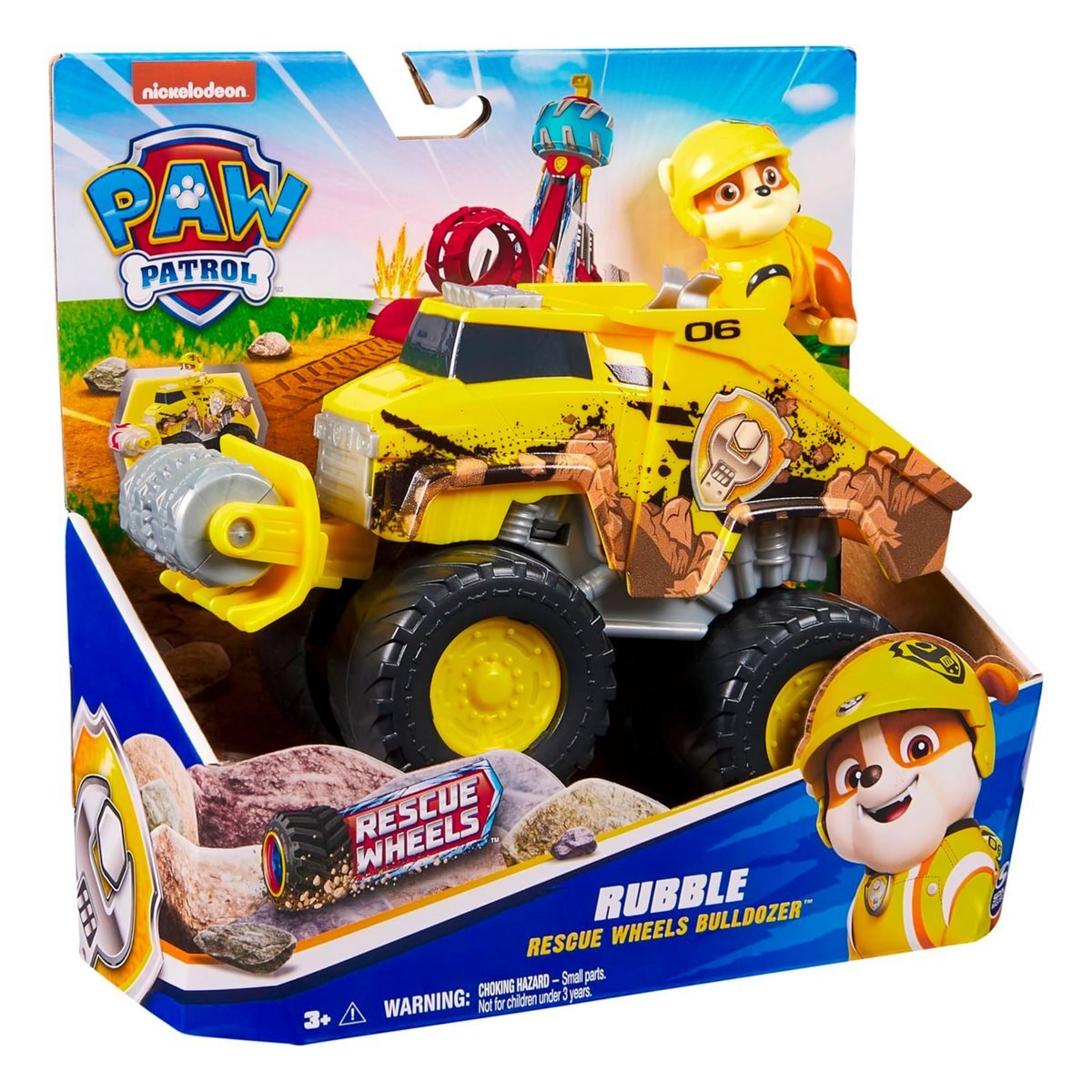 Vehículo Rubble Rescue Wheels Paw Patrol