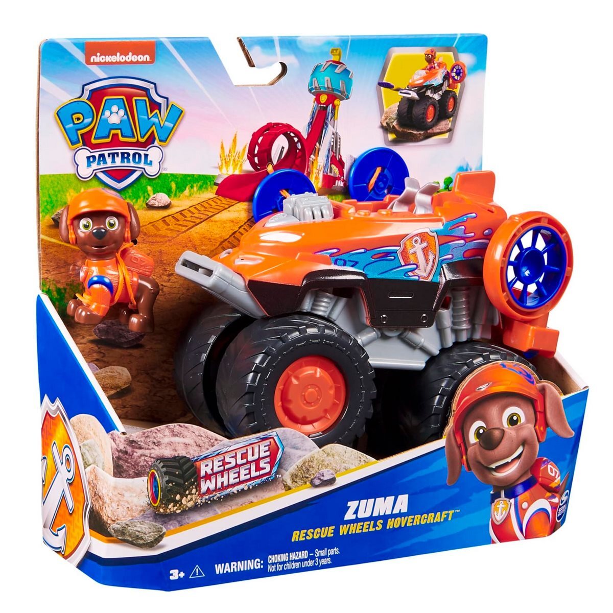 Vehículo Zuma Rescue Wheels Paw Patrol